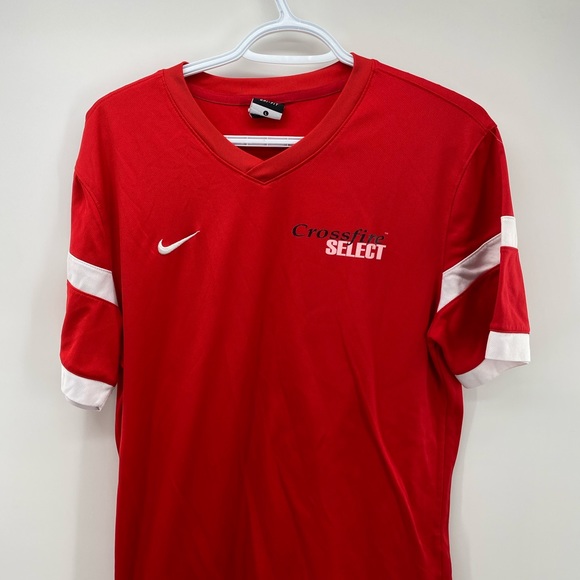 Nike Dri Fit Crossfire Soccer Jersey Mens Large - Picture 1 of 8